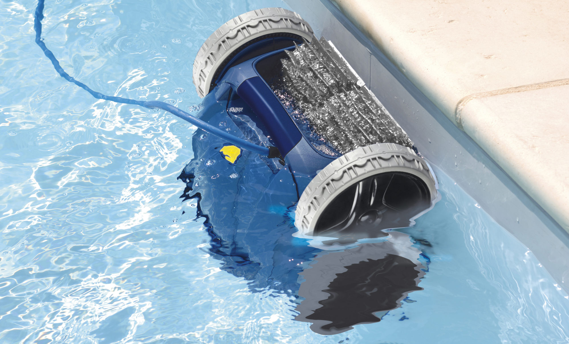 Mantén tu piscina impecable con un robot para piscinas